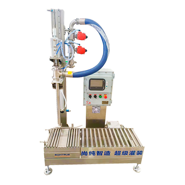 Máquina de enchimento de líquidos farmacêuticos semiautomática de barril 20L